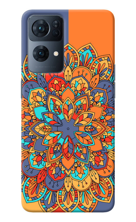 Color Mandala Oppo Reno7 Pro 5G Back Cover