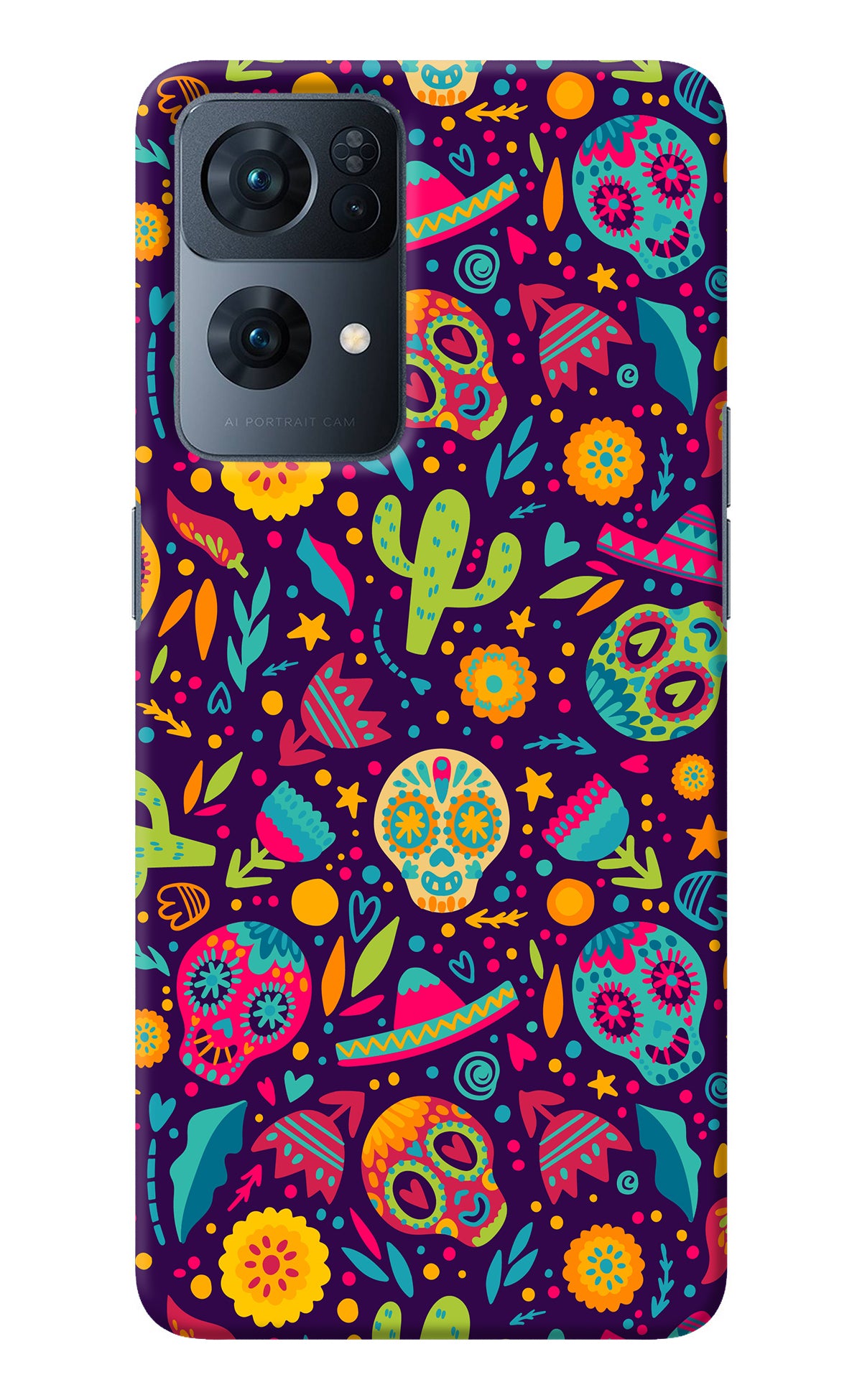 Mexican Design Oppo Reno7 Pro 5G Back Cover