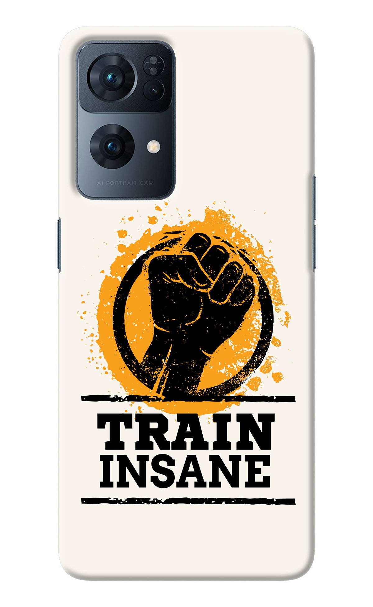 Train Insane Oppo Reno7 Pro 5G Back Cover