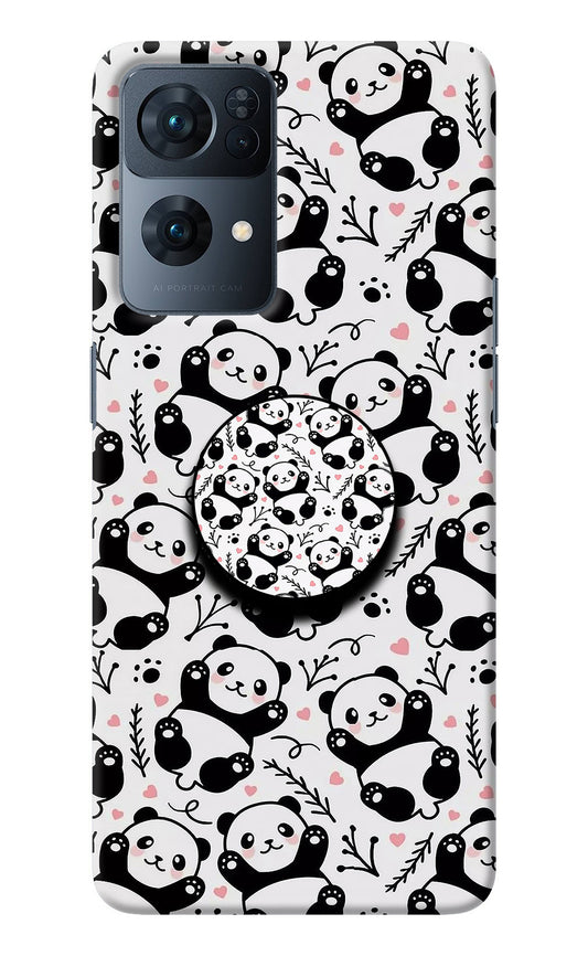 Cute Panda Oppo Reno7 Pro 5G Pop Case