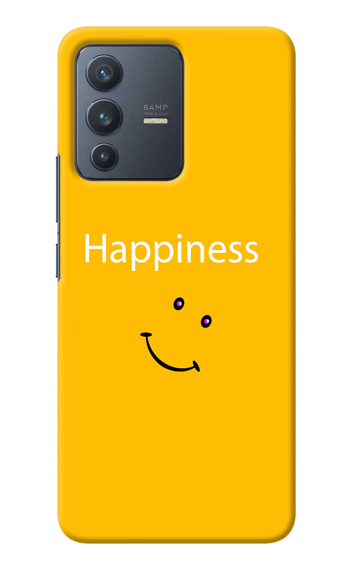 Happiness With Smiley Vivo V23 5G Back Cover