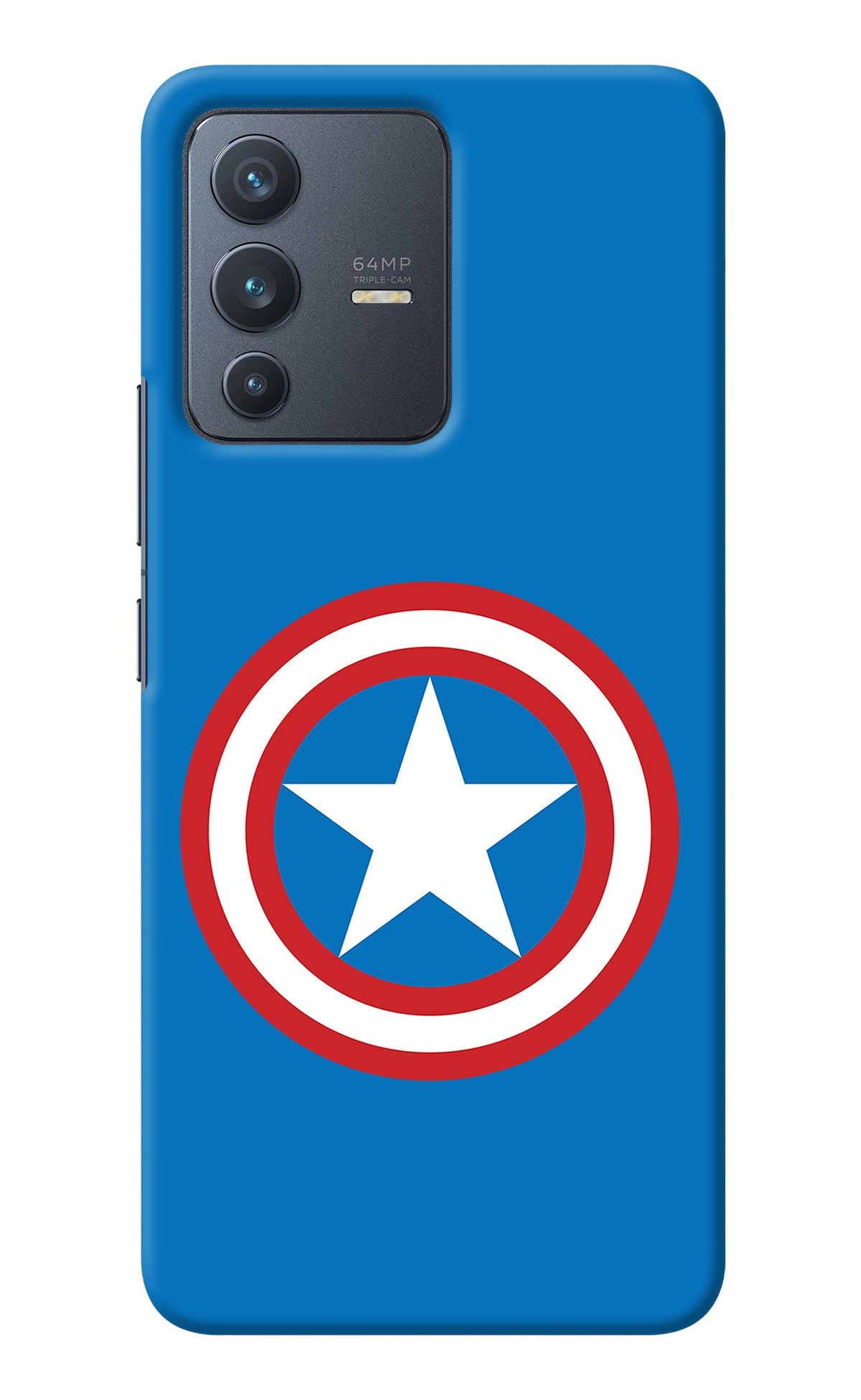 Captain America Logo Vivo V23 5G Back Cover