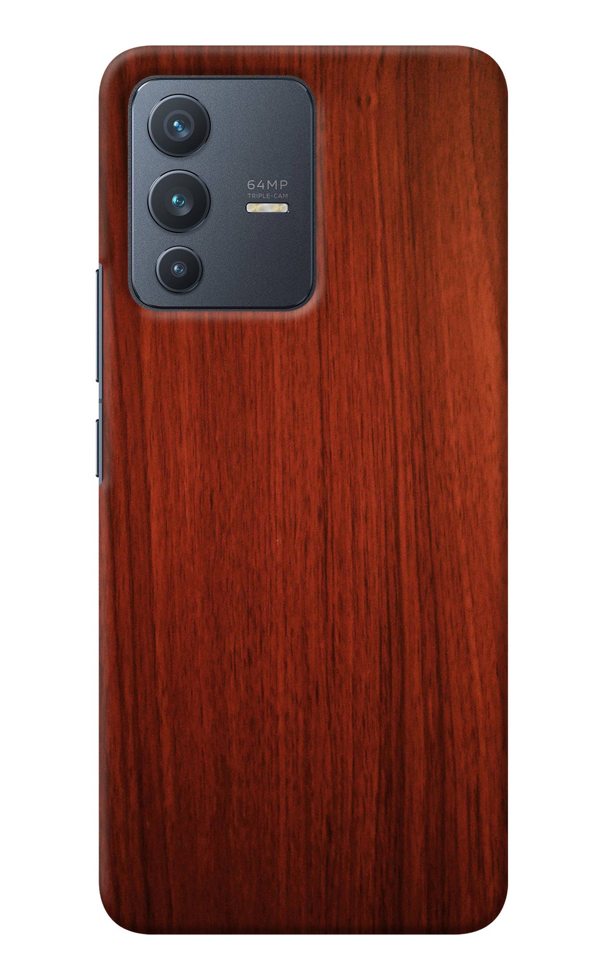 Wooden Plain Pattern Vivo V23 5G Back Cover