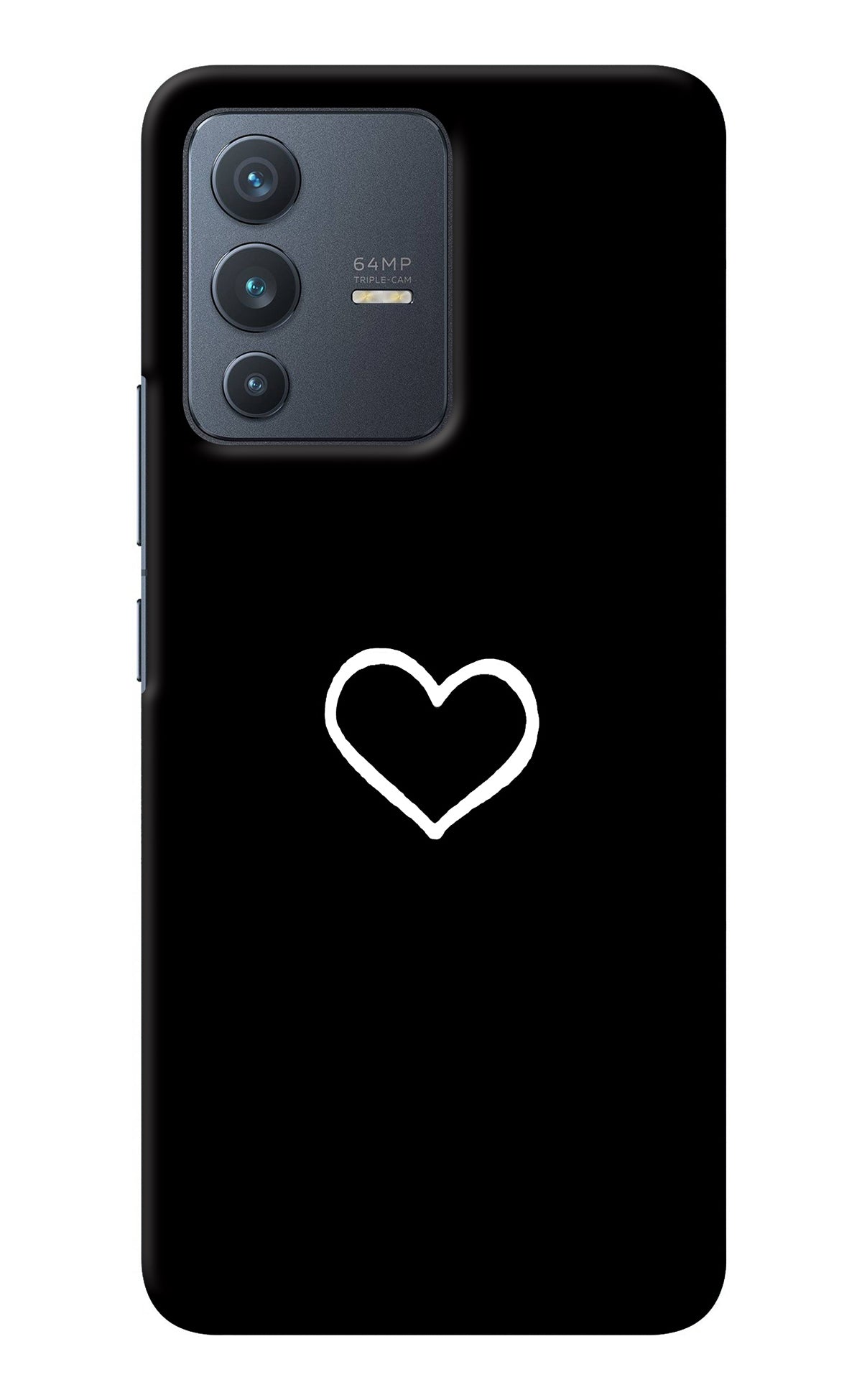 Heart Vivo V23 5G Back Cover