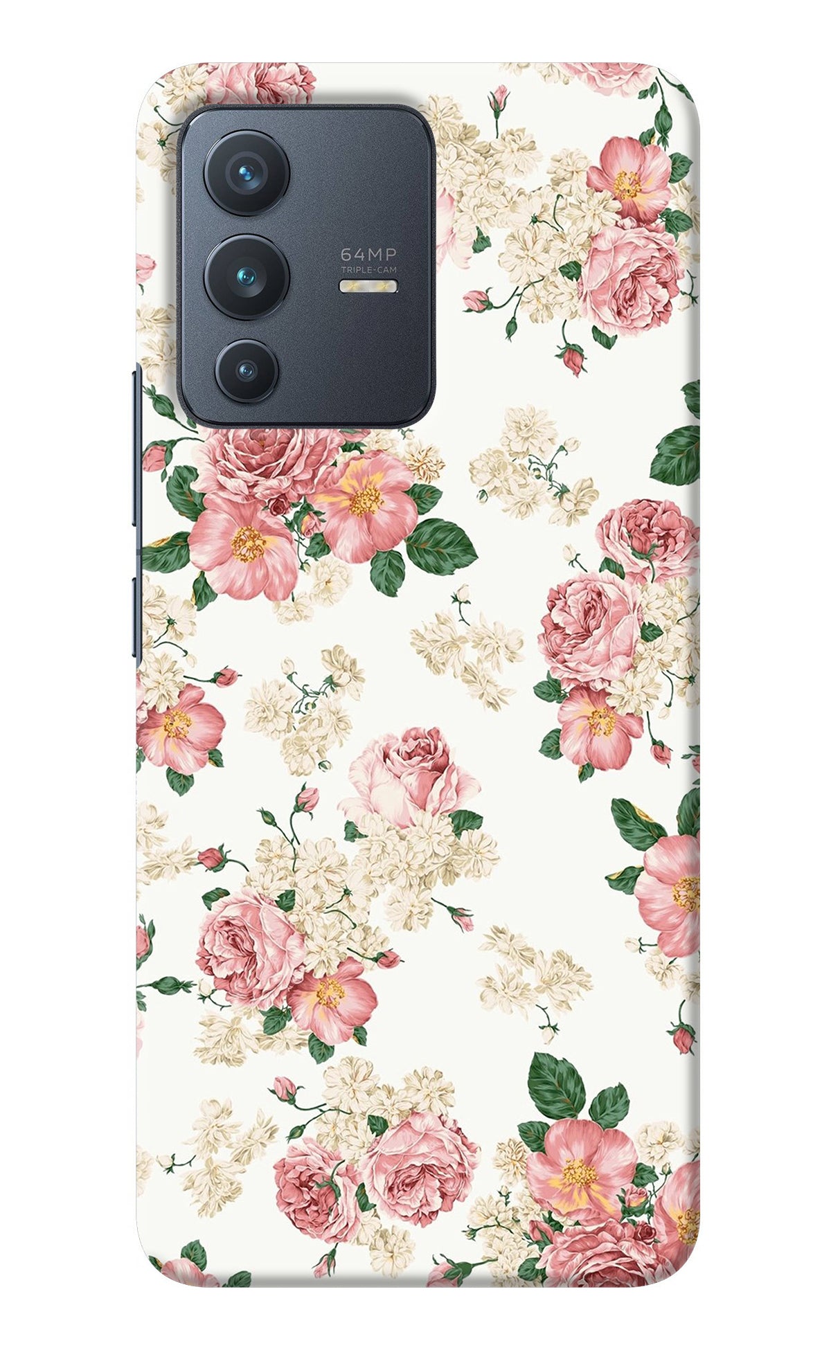 Flowers Vivo V23 5G Back Cover