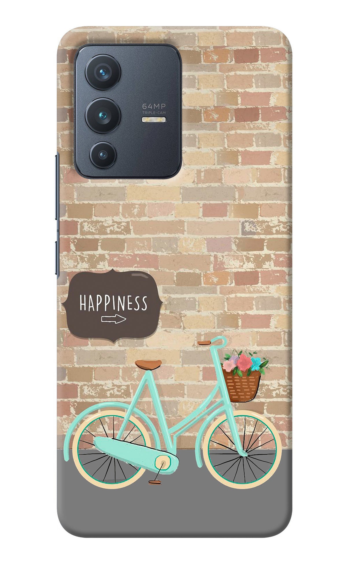 Happiness Artwork Vivo V23 5G Back Cover