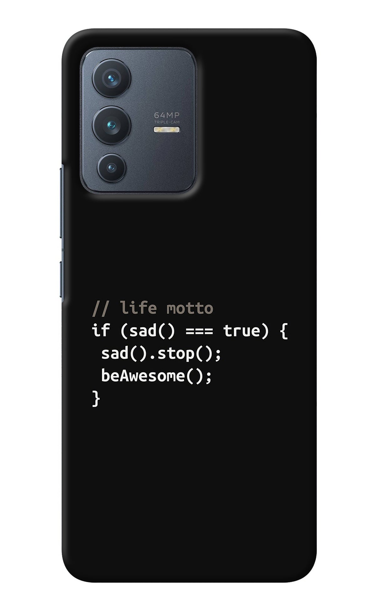 Life Motto Code Vivo V23 5G Back Cover