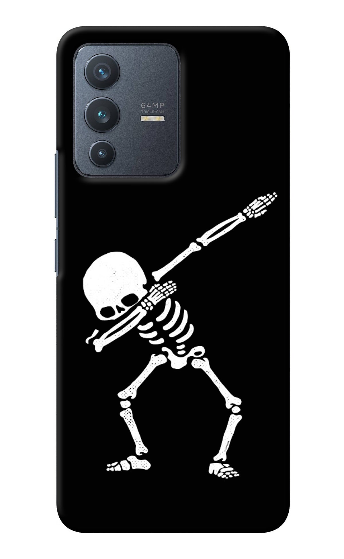 Dabbing Skeleton Art Vivo V23 5G Back Cover