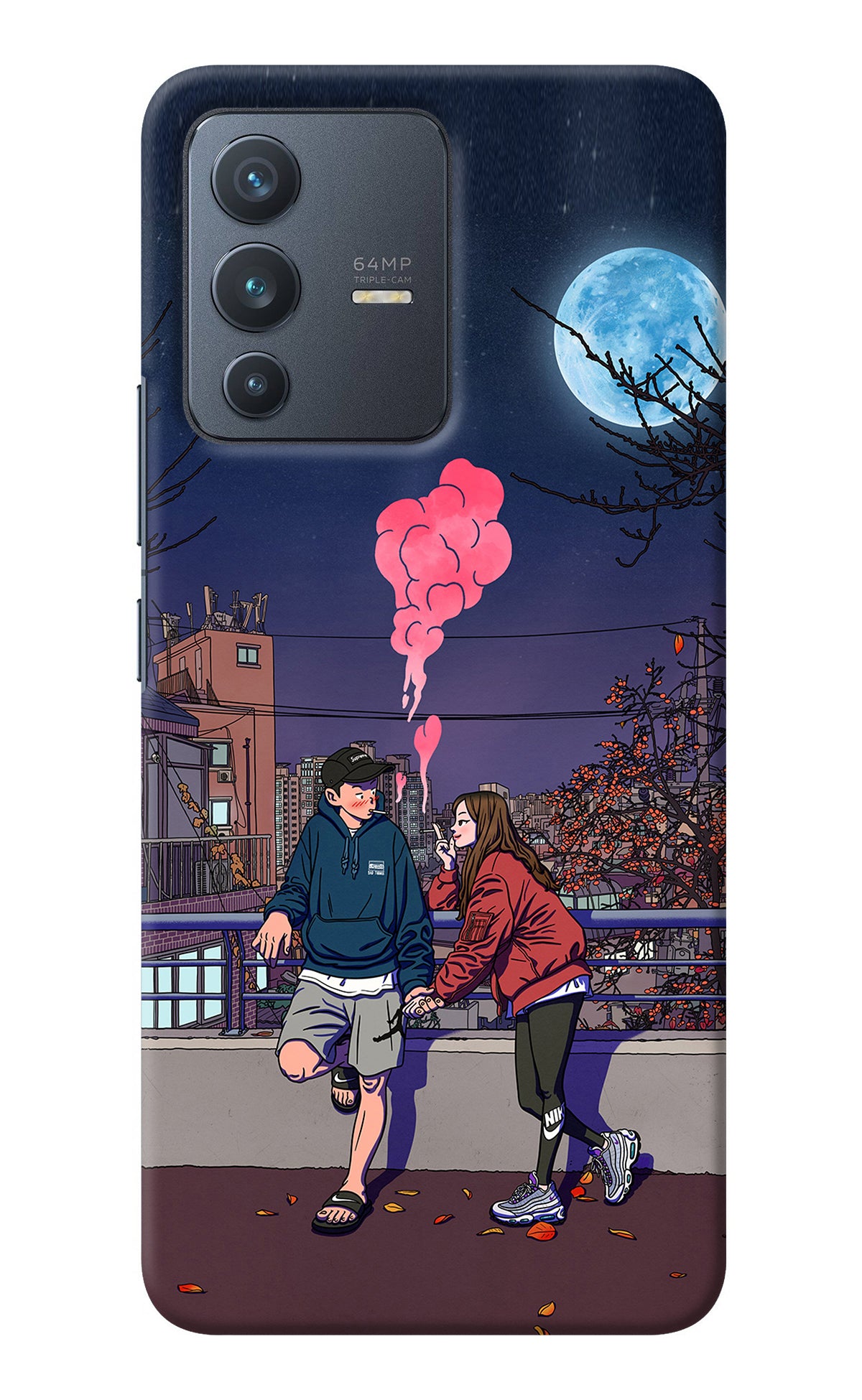 Chilling Couple Vivo V23 5G Back Cover