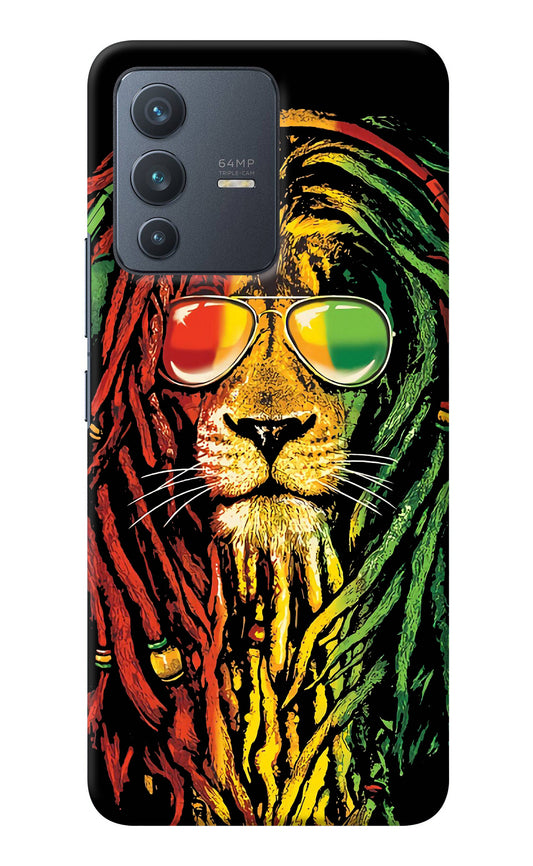 Rasta Lion Vivo V23 5G Back Cover