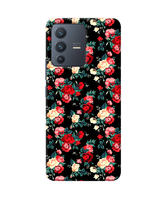 Rose Pattern Vivo V23 5G Back Cover