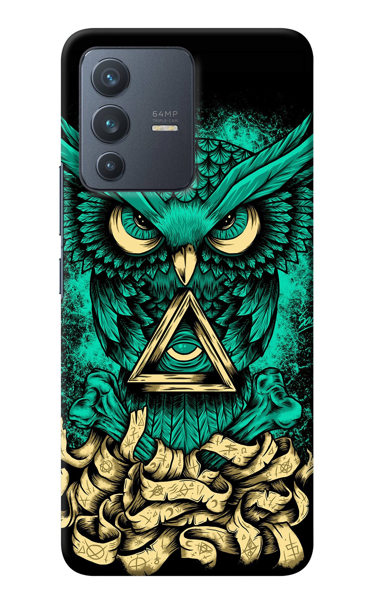 Green Owl Vivo V23 5G Back Cover