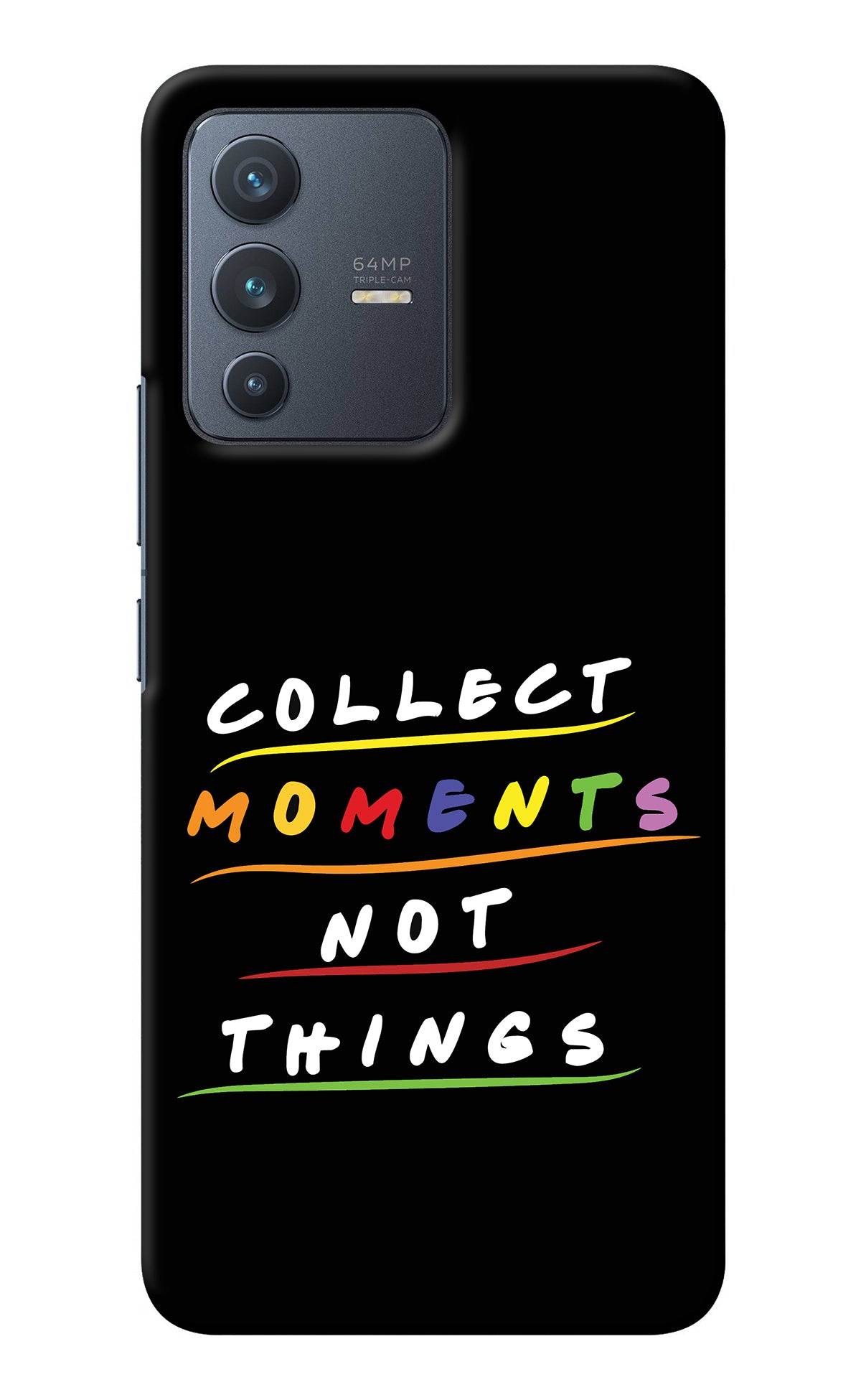 Collect Moments Not Things Vivo V23 5G Back Cover