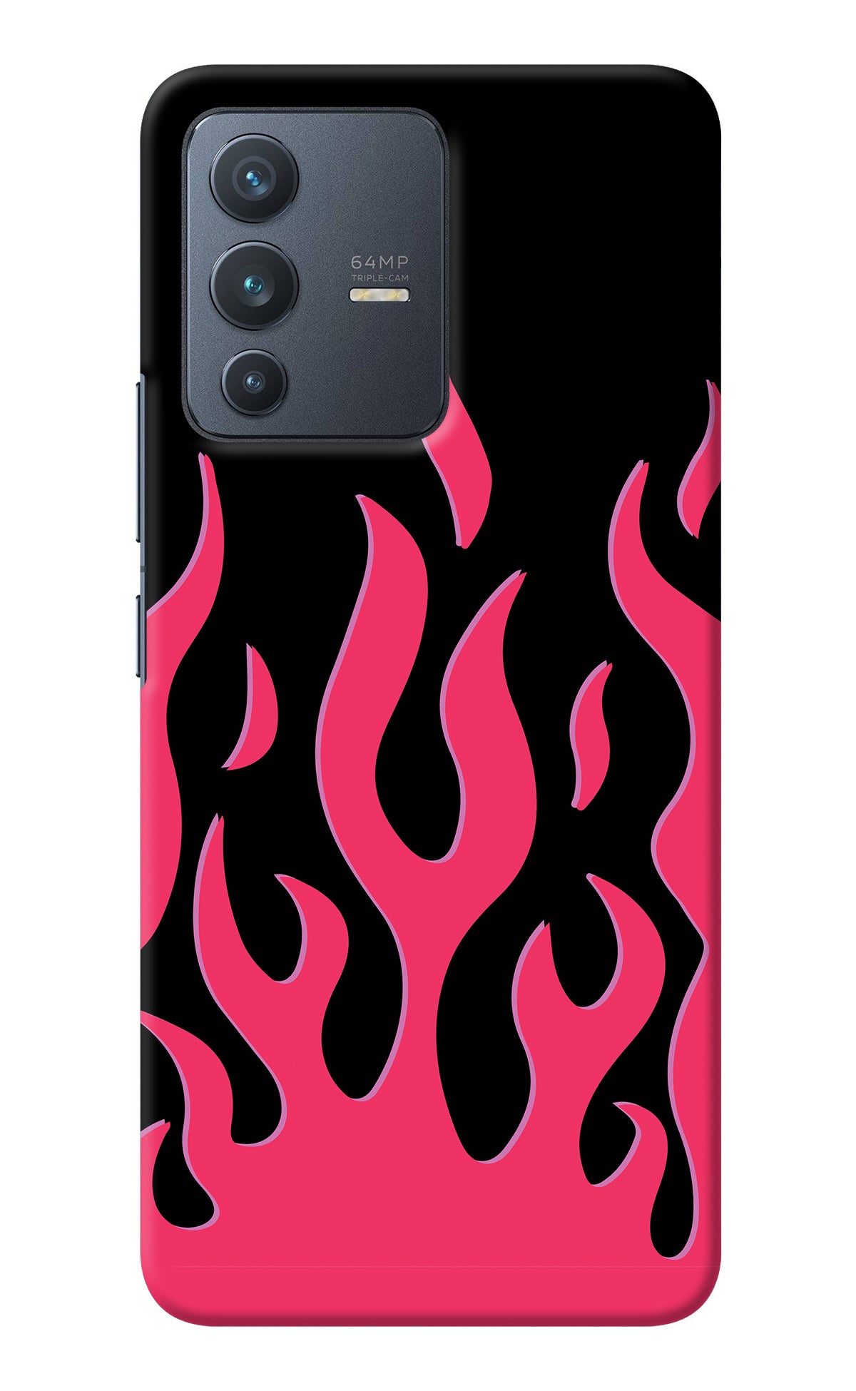 Fire Flames Vivo V23 5G Back Cover