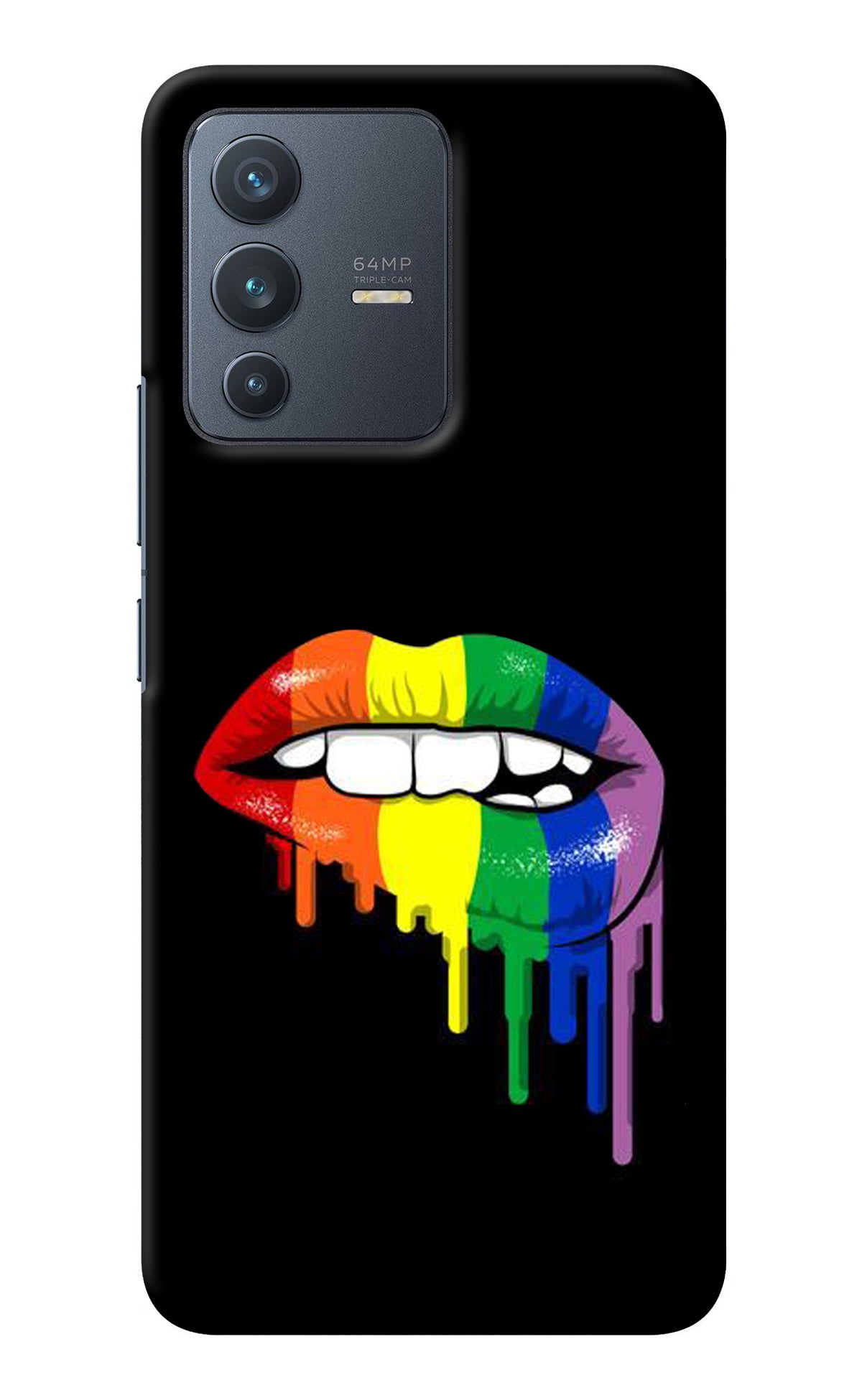 Lips Biting Vivo V23 5G Back Cover