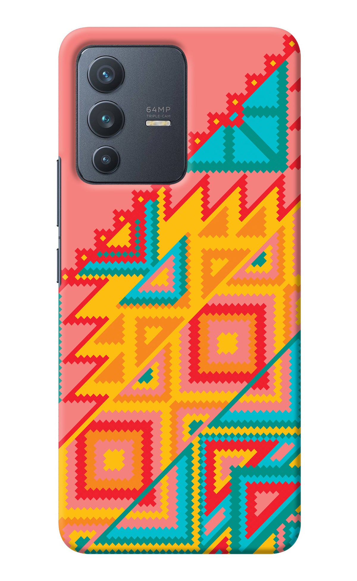 Aztec Tribal Vivo V23 5G Back Cover