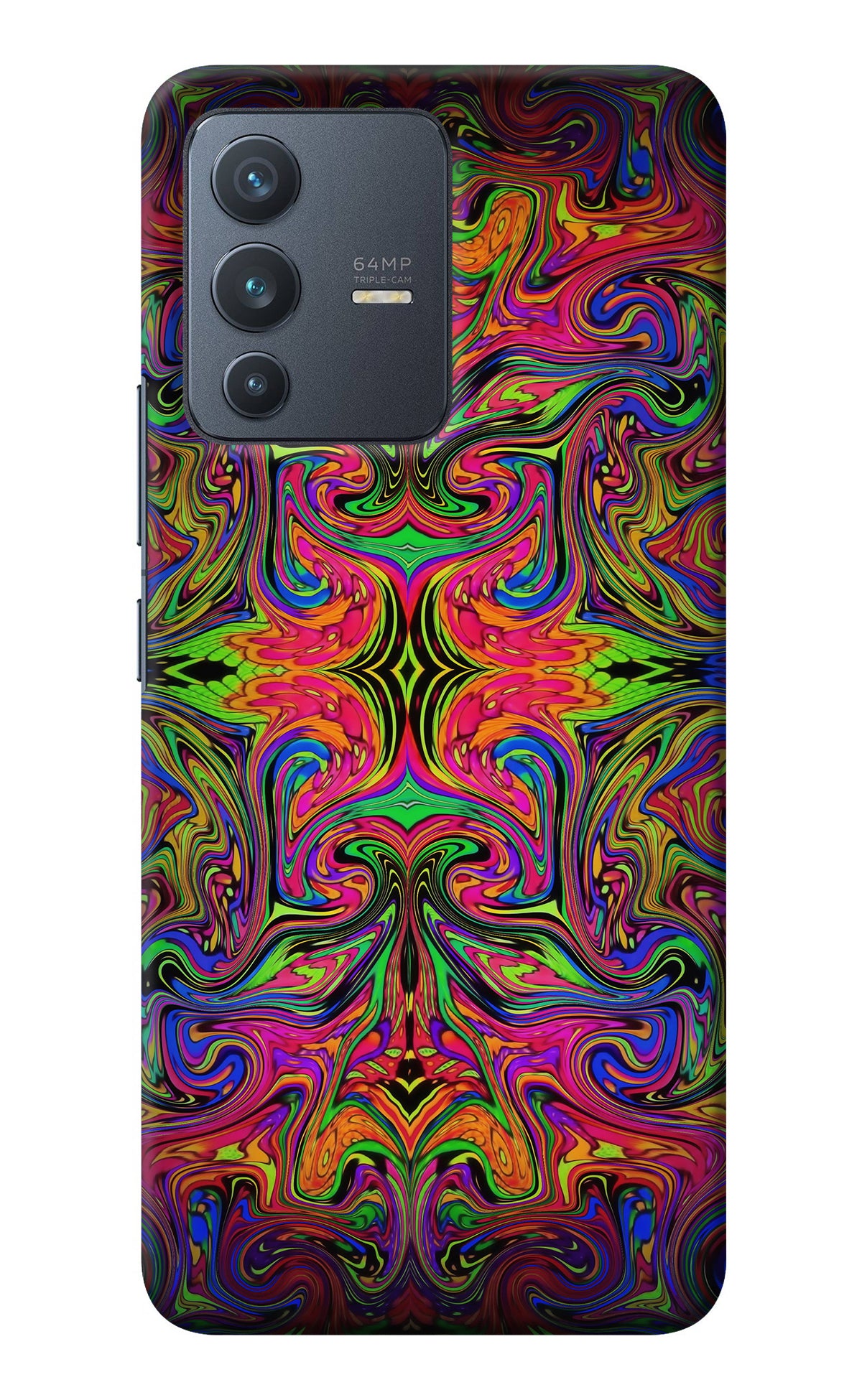 Psychedelic Art Vivo V23 5G Back Cover