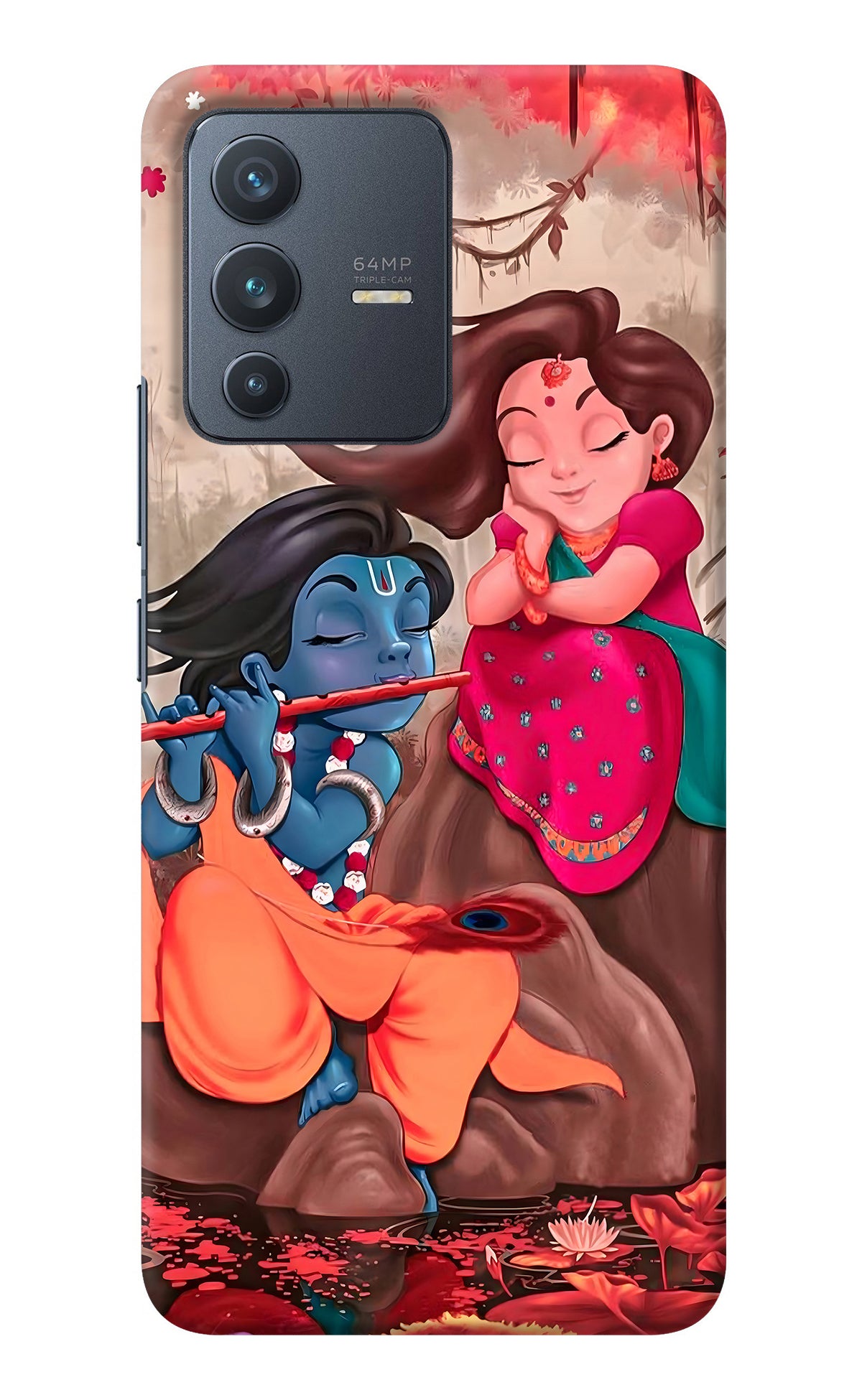 Radhe Krishna Vivo V23 5G Back Cover