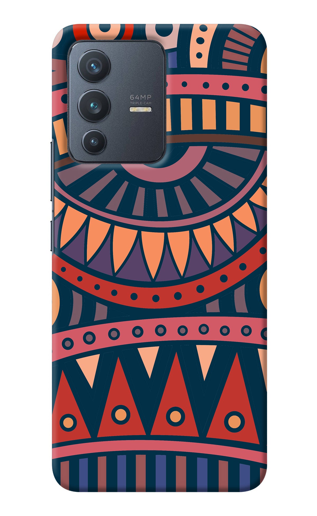 African Culture Design Vivo V23 5G Back Cover