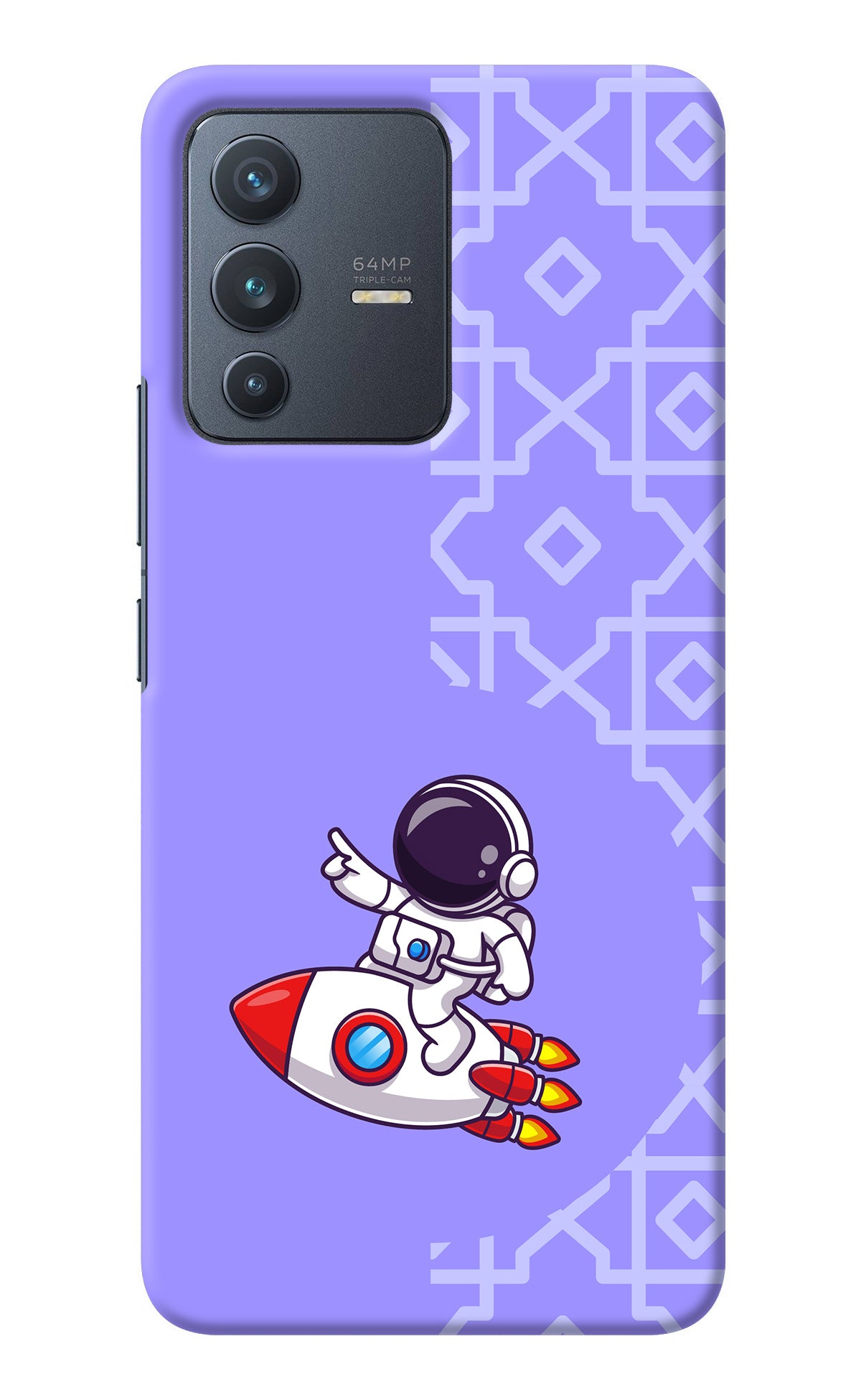 Cute Astronaut Vivo V23 5G Back Cover