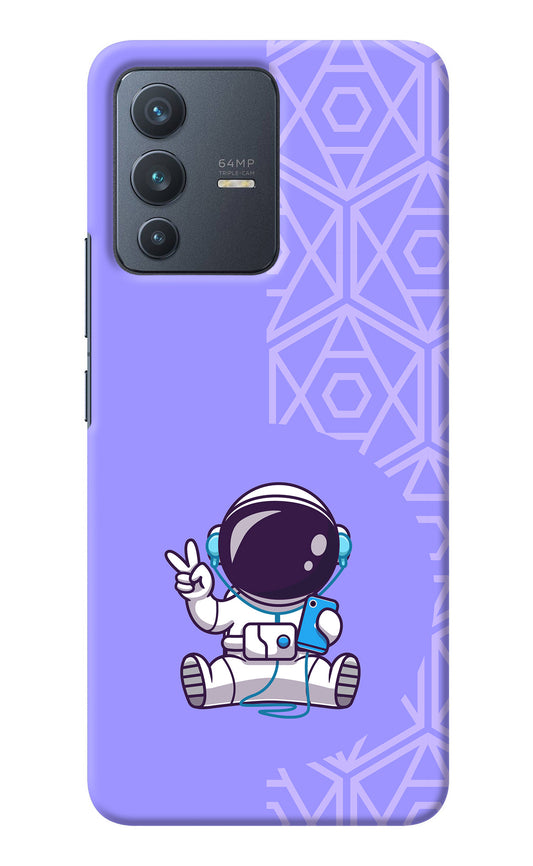 Cute Astronaut Chilling Vivo V23 5G Back Cover