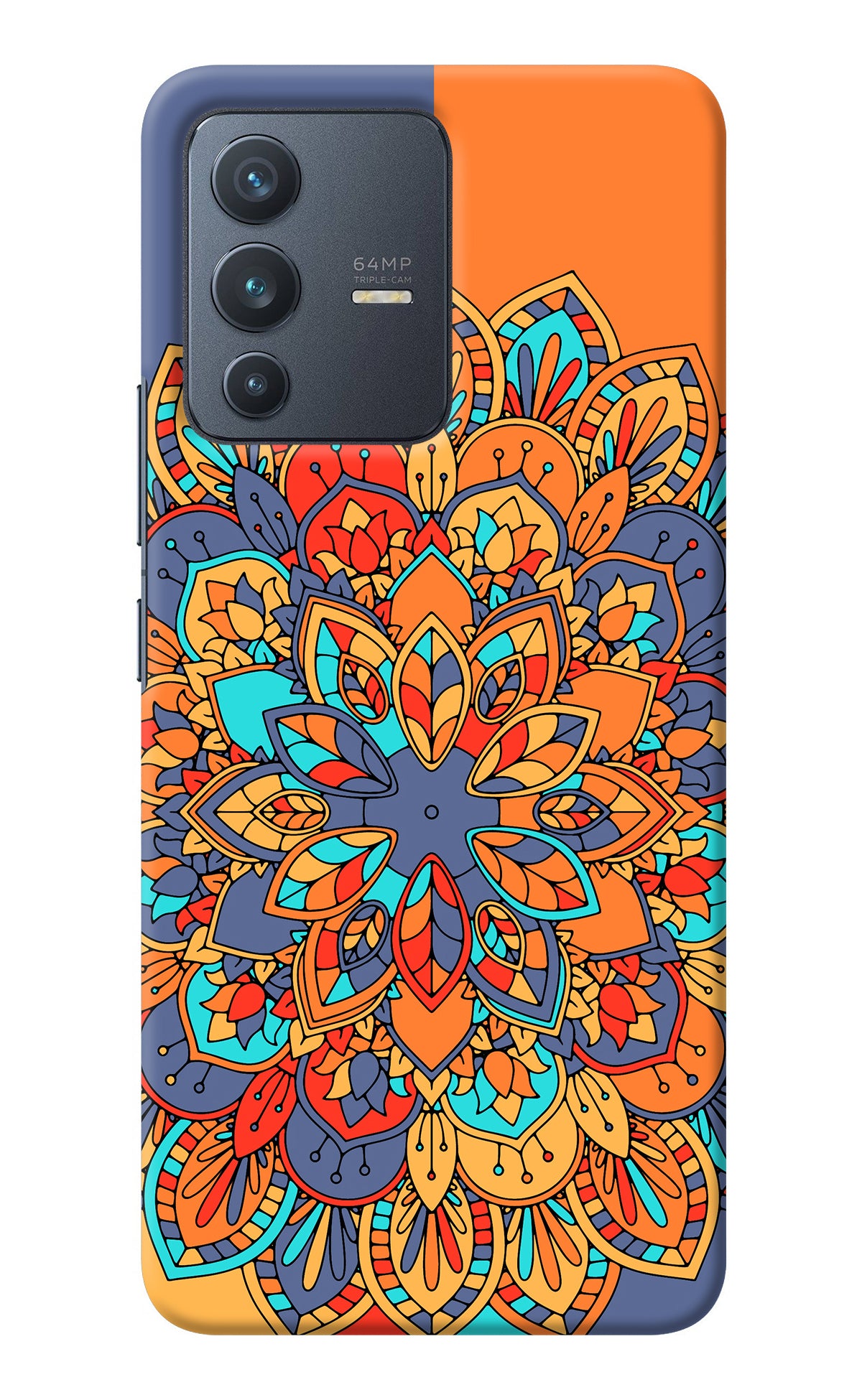 Color Mandala Vivo V23 5G Back Cover