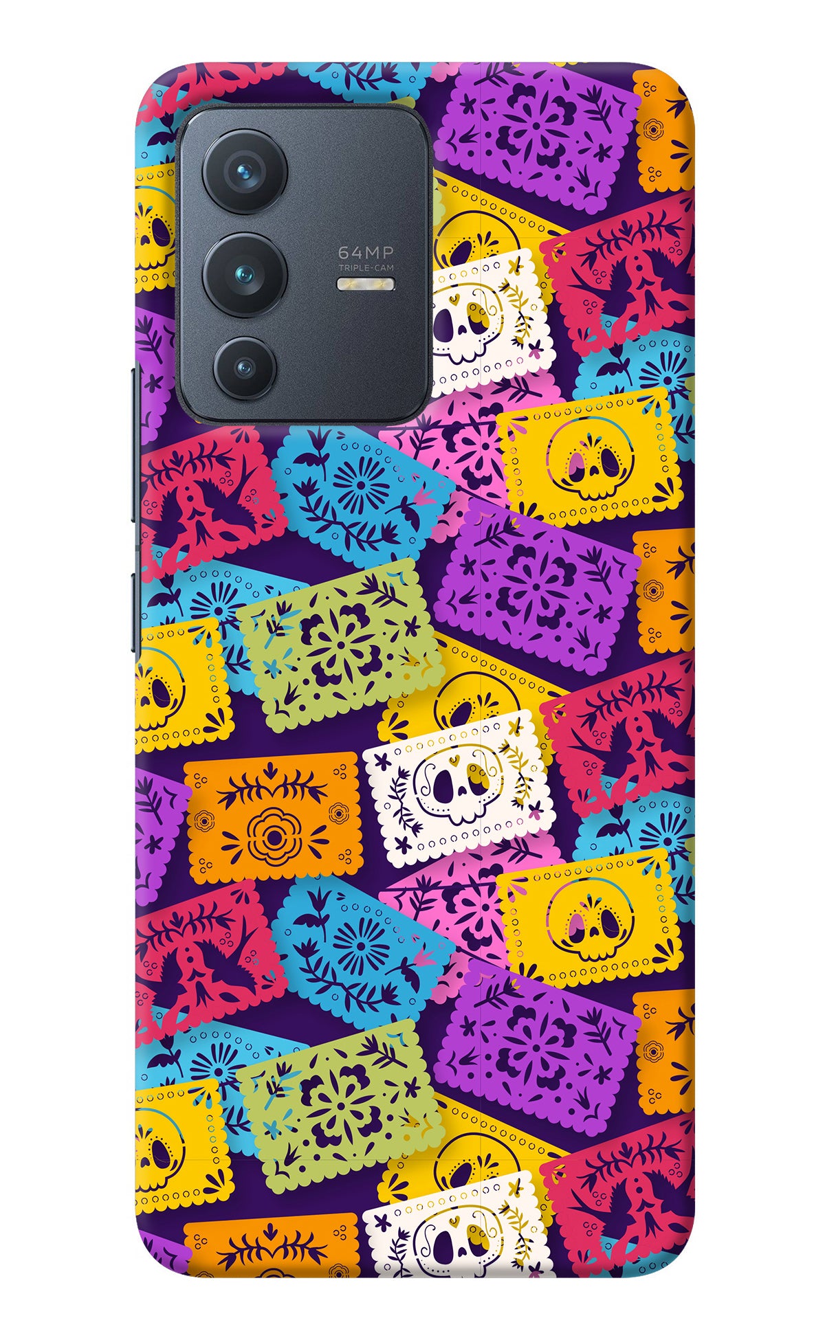 Mexican Pattern Vivo V23 5G Back Cover