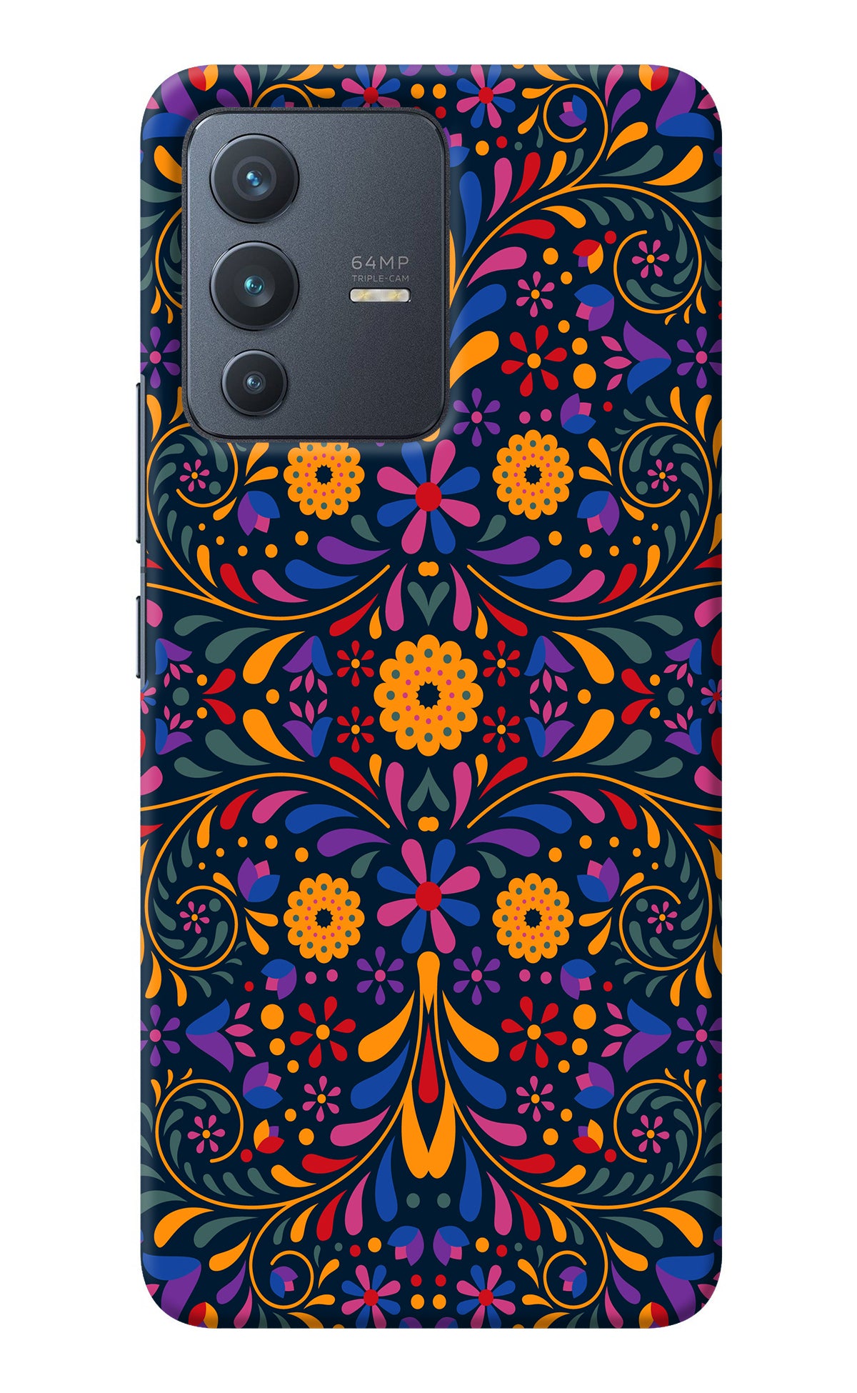 Mexican Art Vivo V23 5G Back Cover