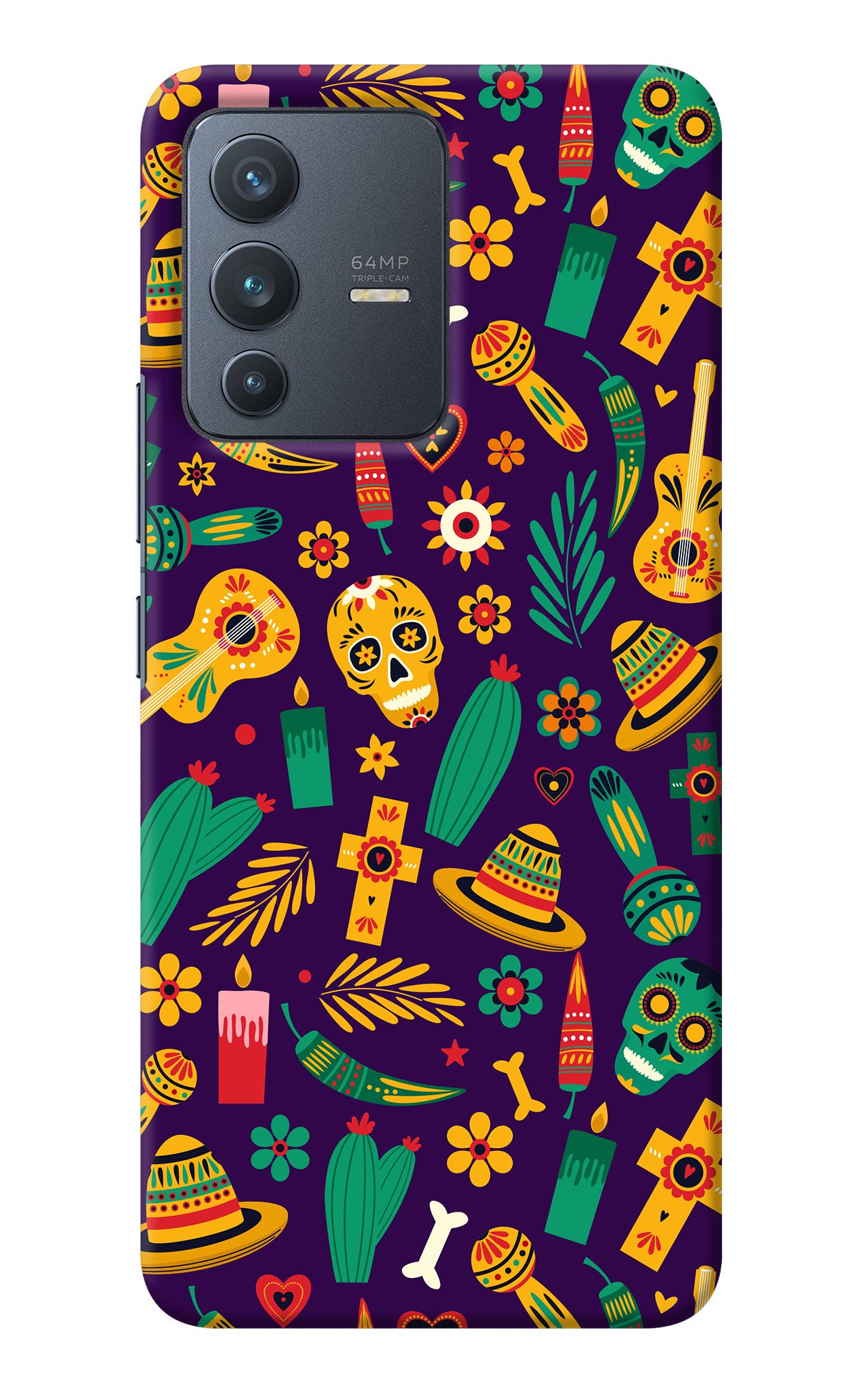 Mexican Artwork Vivo V23 5G Back Cover