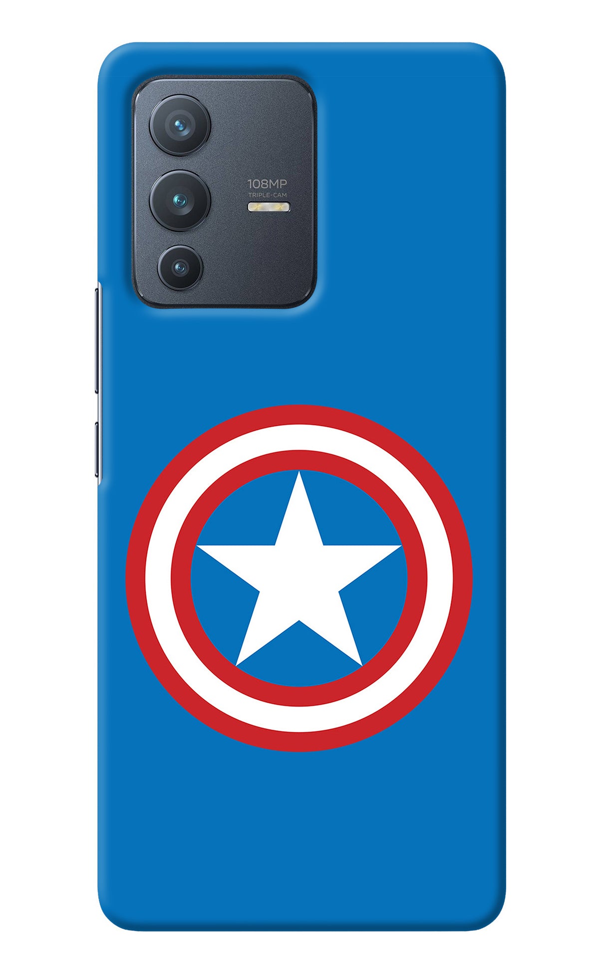 Captain America Logo Vivo V23 Pro 5G Back Cover