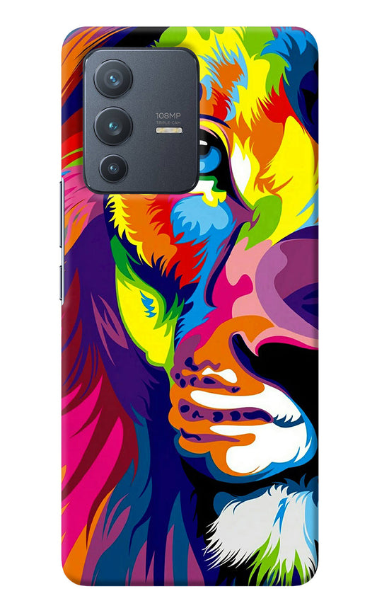 Lion Half Face Vivo V23 Pro 5G Back Cover