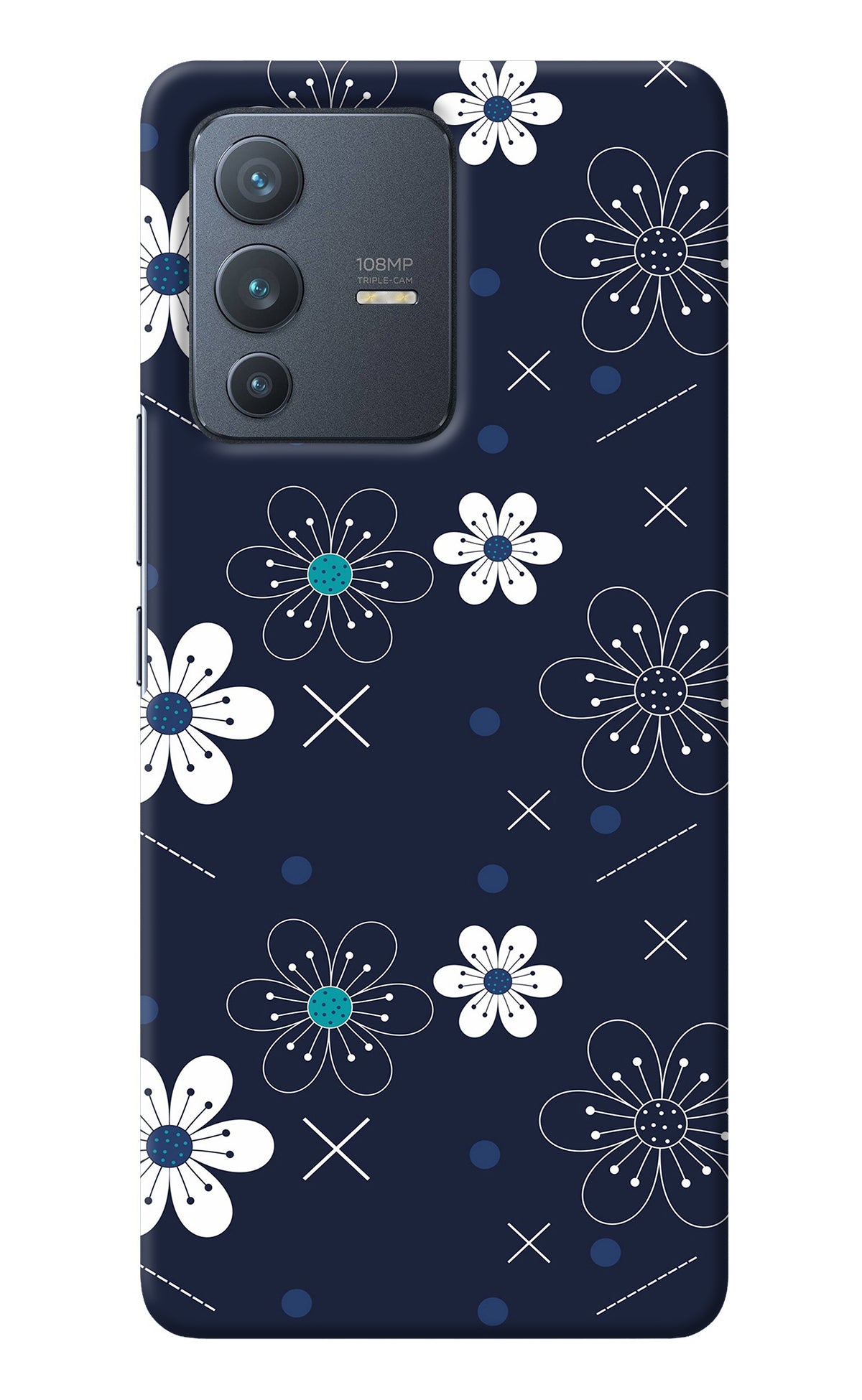 Flowers Vivo V23 Pro 5G Back Cover