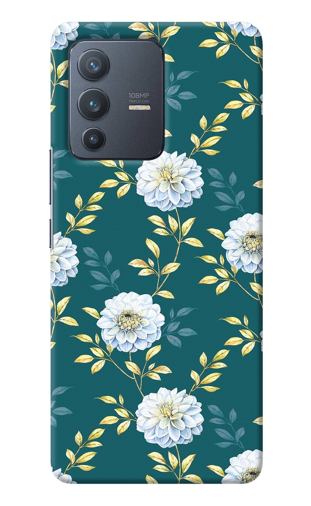 Flowers Vivo V23 Pro 5G Back Cover