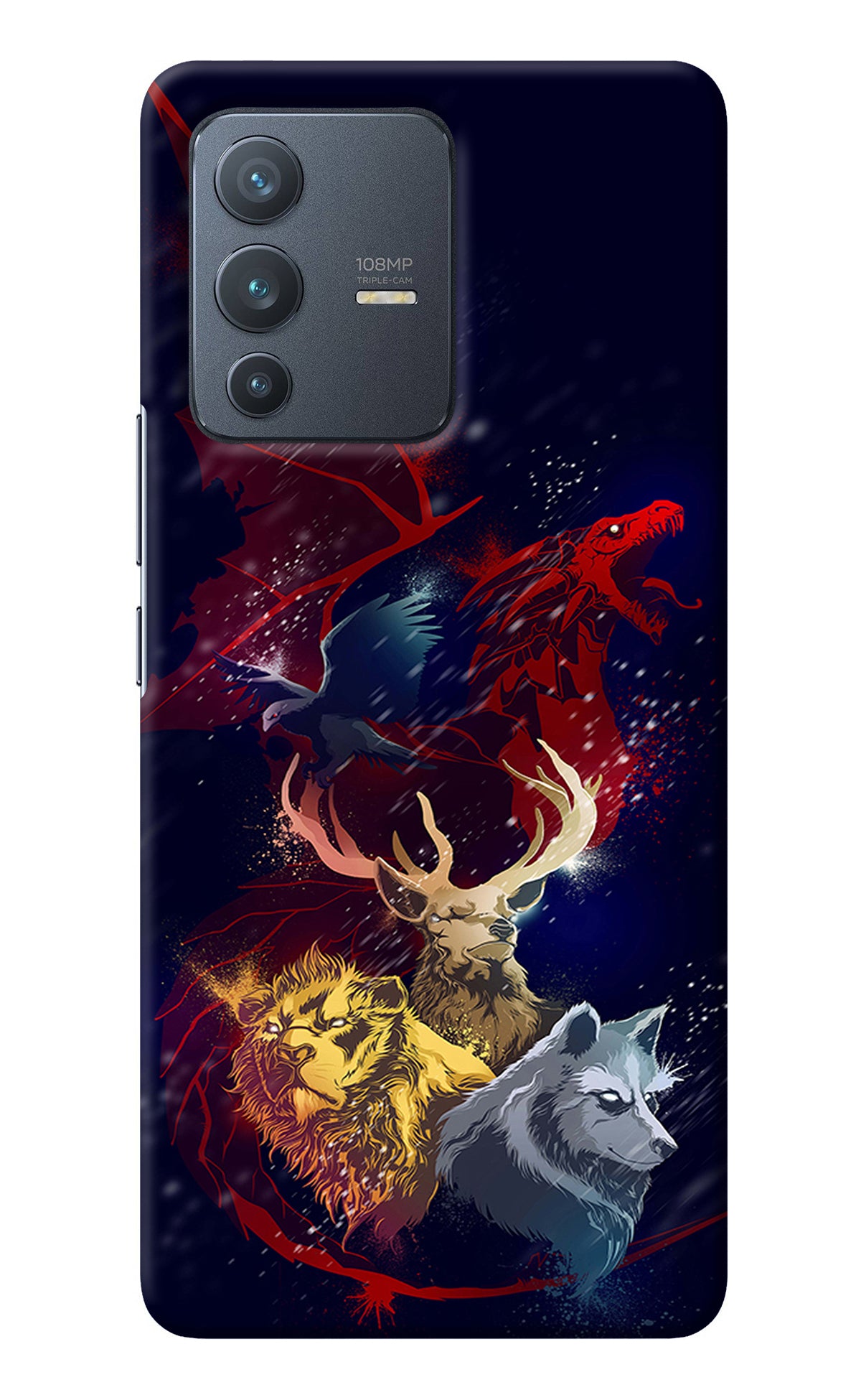 Game Of Thrones Vivo V23 Pro 5G Back Cover