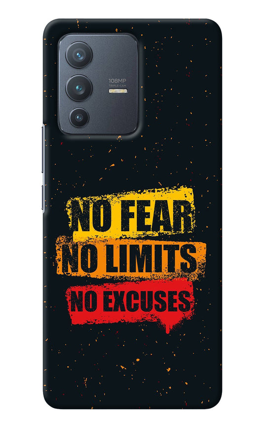 No Fear No Limits No Excuse Vivo V23 Pro 5G Back Cover