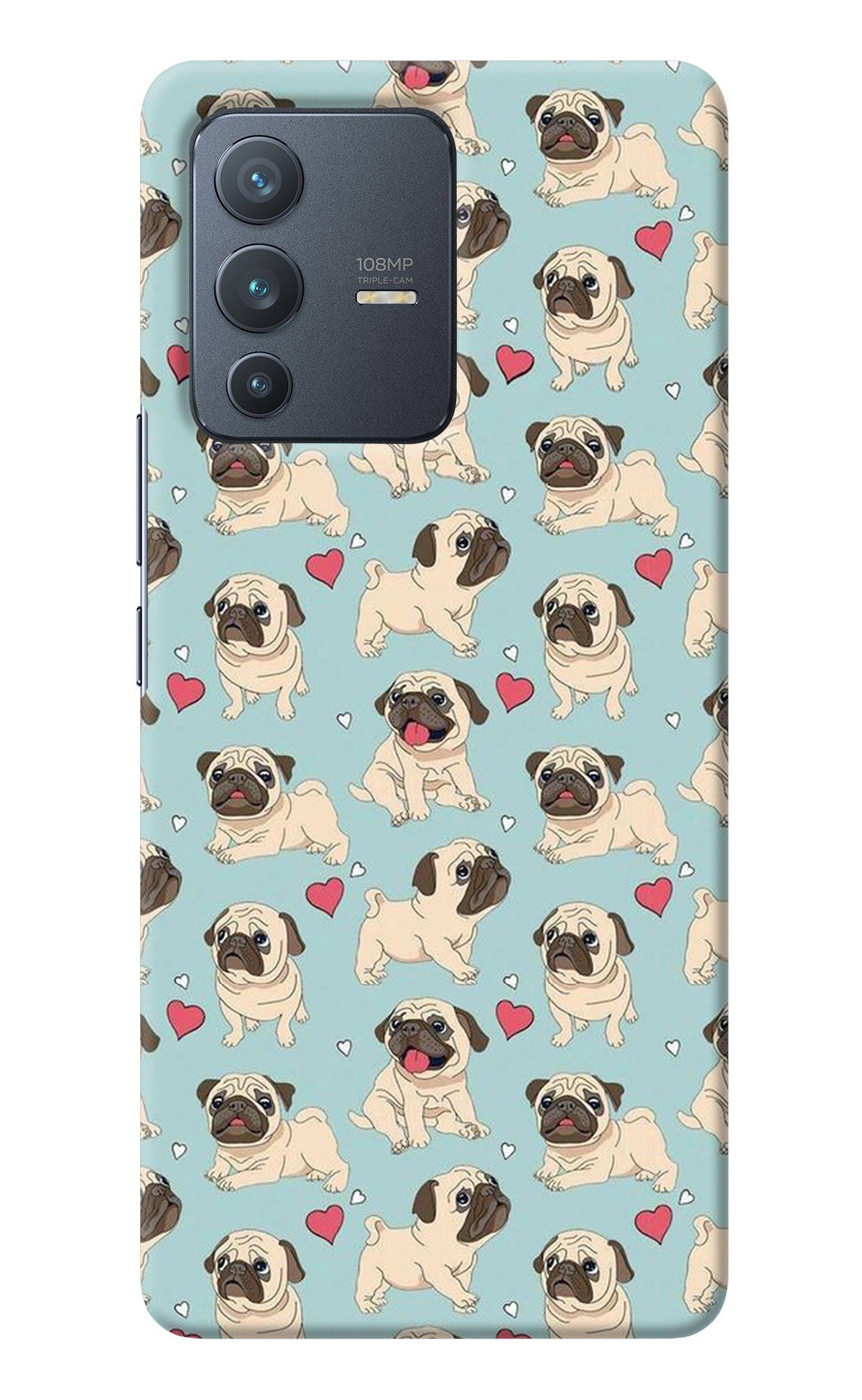 Pug Dog Vivo V23 Pro 5G Back Cover