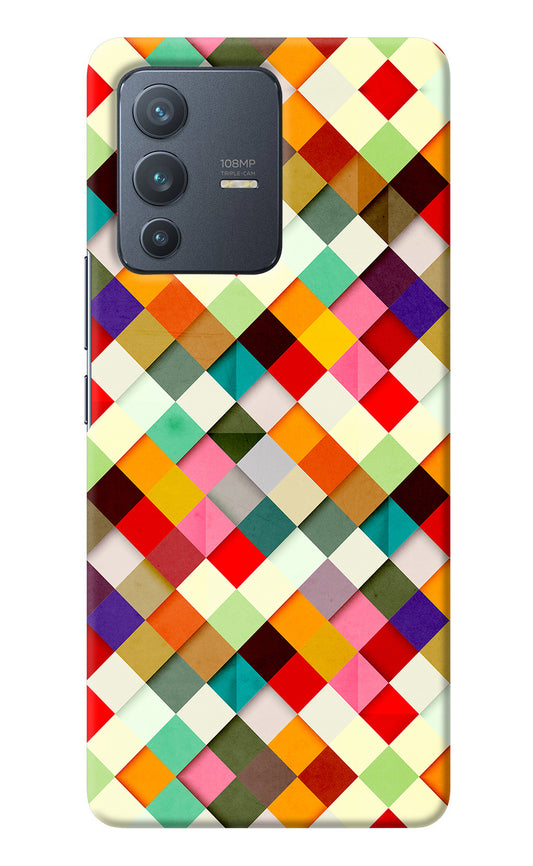 Geometric Abstract Colorful Vivo V23 Pro 5G Back Cover