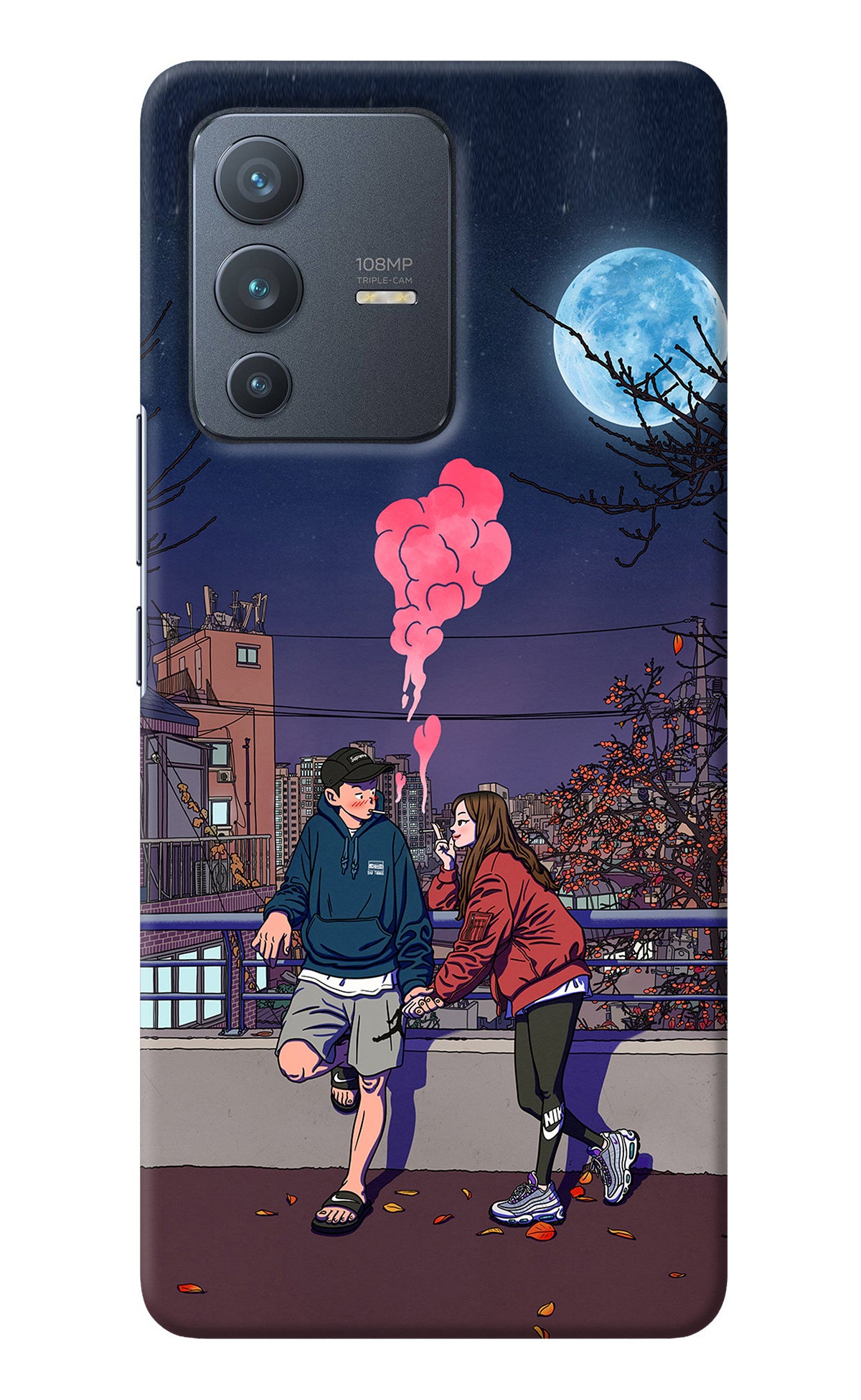 Chilling Couple Vivo V23 Pro 5G Back Cover