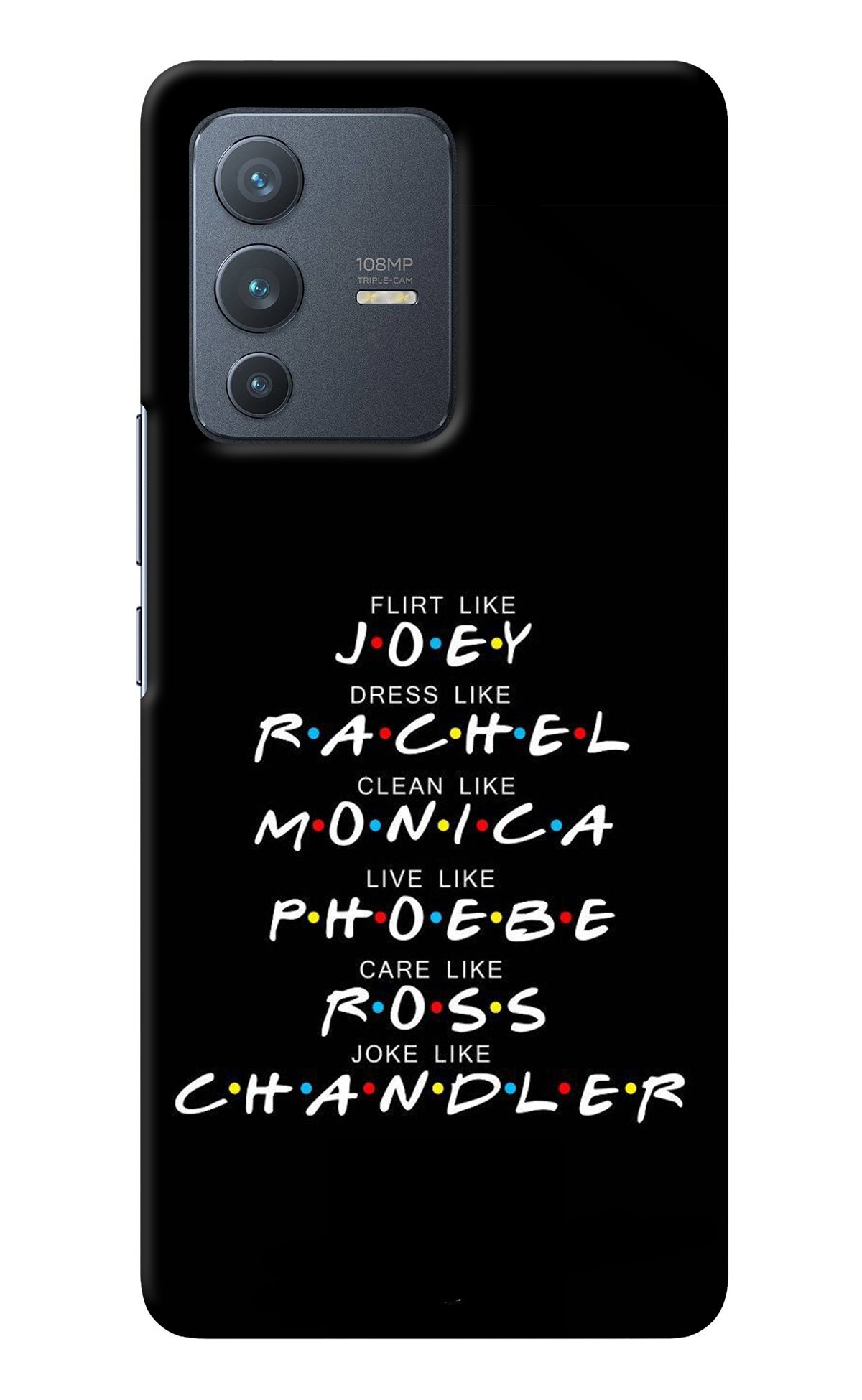 FRIENDS Character Vivo V23 Pro 5G Back Cover