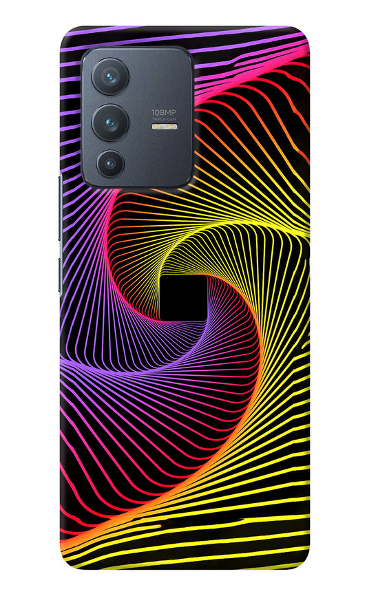 Colorful Strings Vivo V23 Pro 5G Back Cover