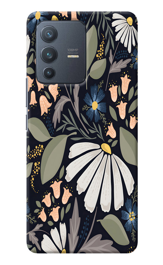 Flowers Art Vivo V23 Pro 5G Back Cover