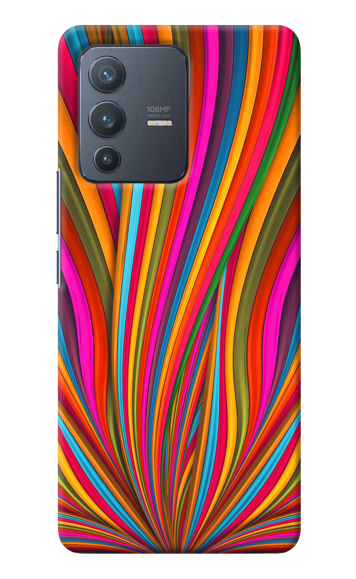 Trippy Wavy Vivo V23 Pro 5G Back Cover