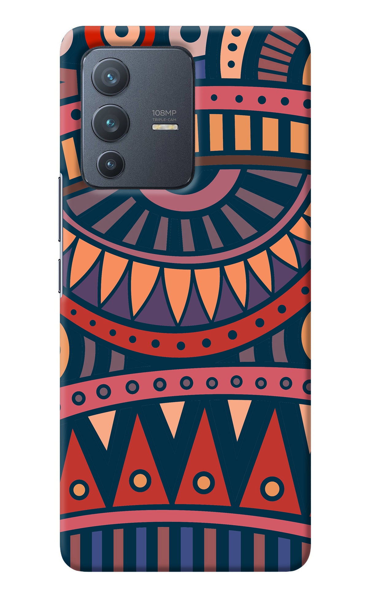 African Culture Design Vivo V23 Pro 5G Back Cover