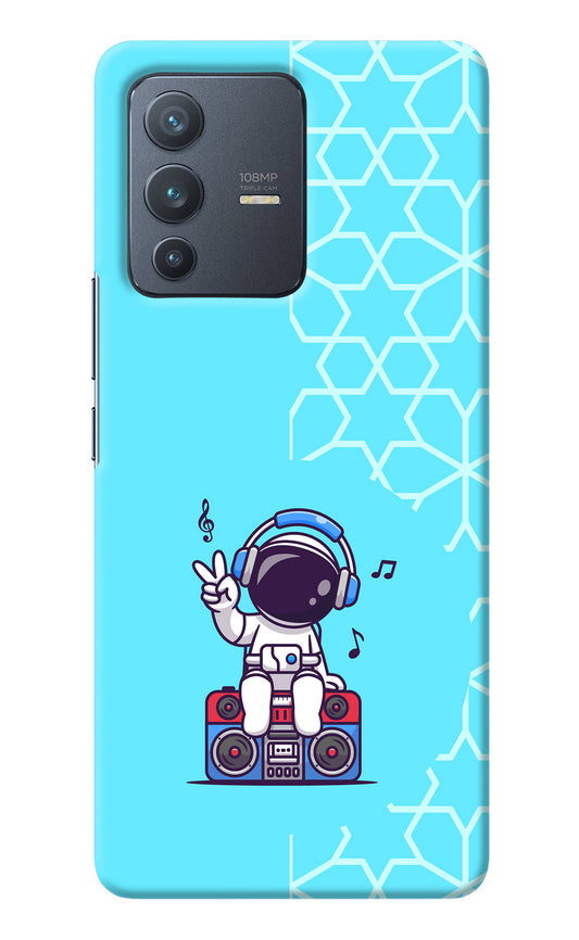 Cute Astronaut Chilling Vivo V23 Pro 5G Back Cover