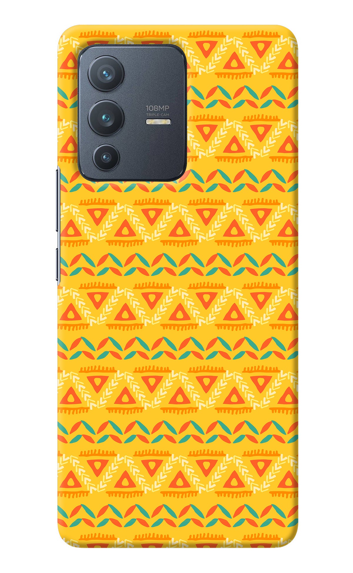 Tribal Pattern Vivo V23 Pro 5G Back Cover