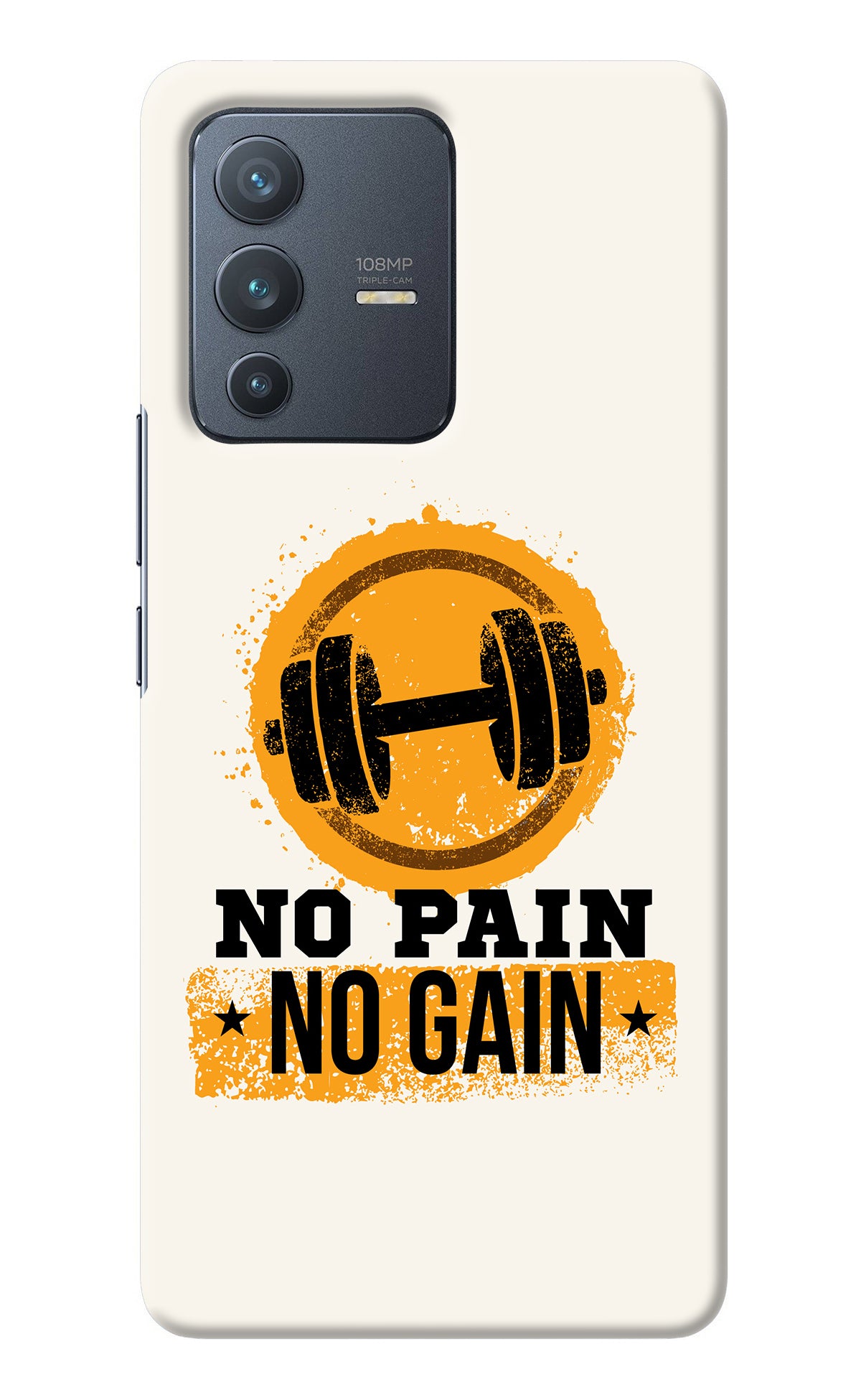 No Pain No Gain Vivo V23 Pro 5G Back Cover