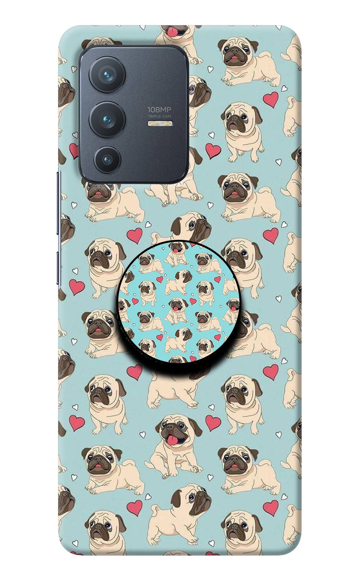 Pug Dog Vivo V23 Pro 5G Pop Case