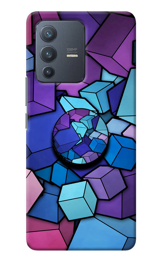 Cubic Abstract Vivo V23 Pro 5G Pop Case