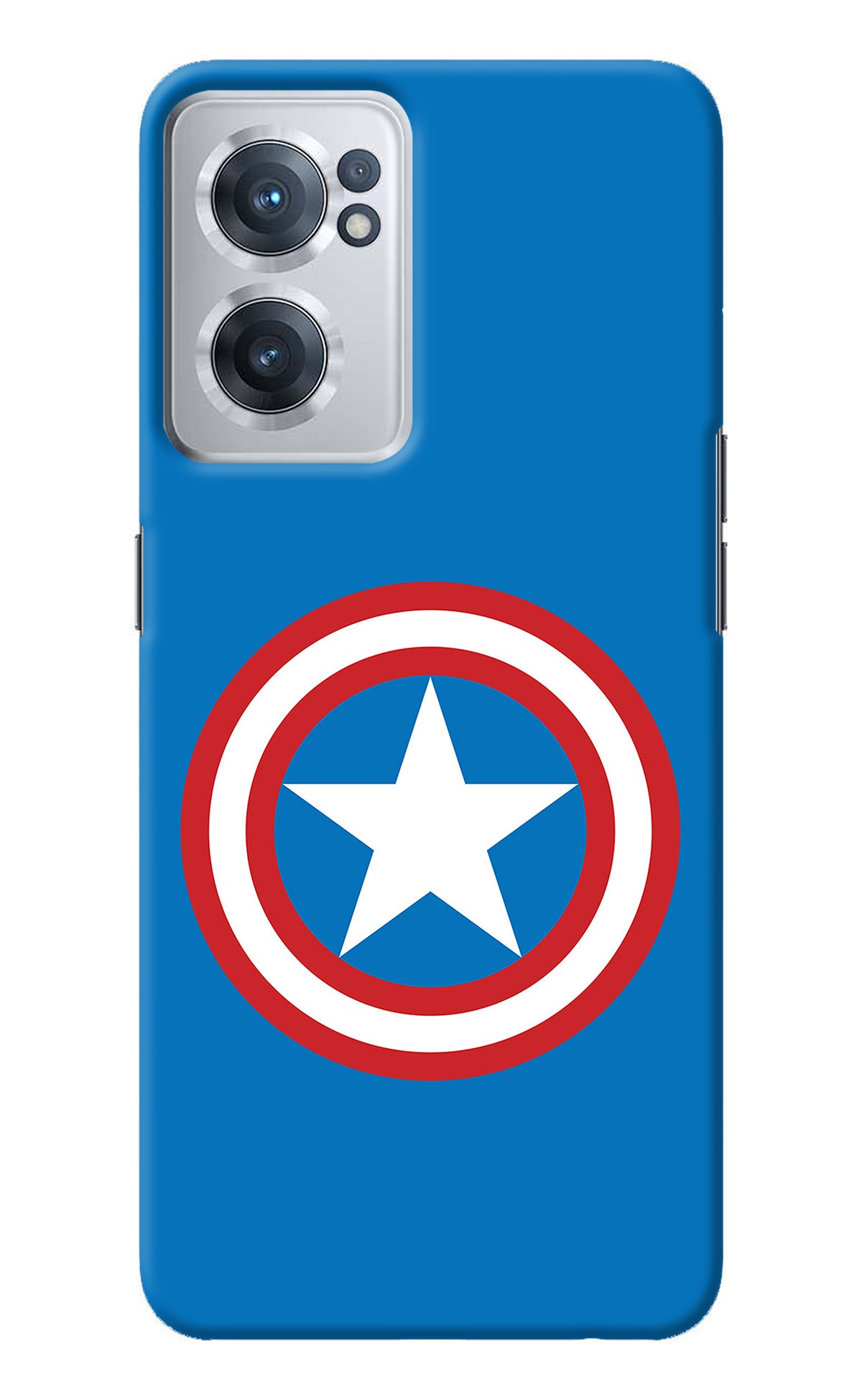 Captain America Logo OnePlus Nord CE 2 5G Back Cover