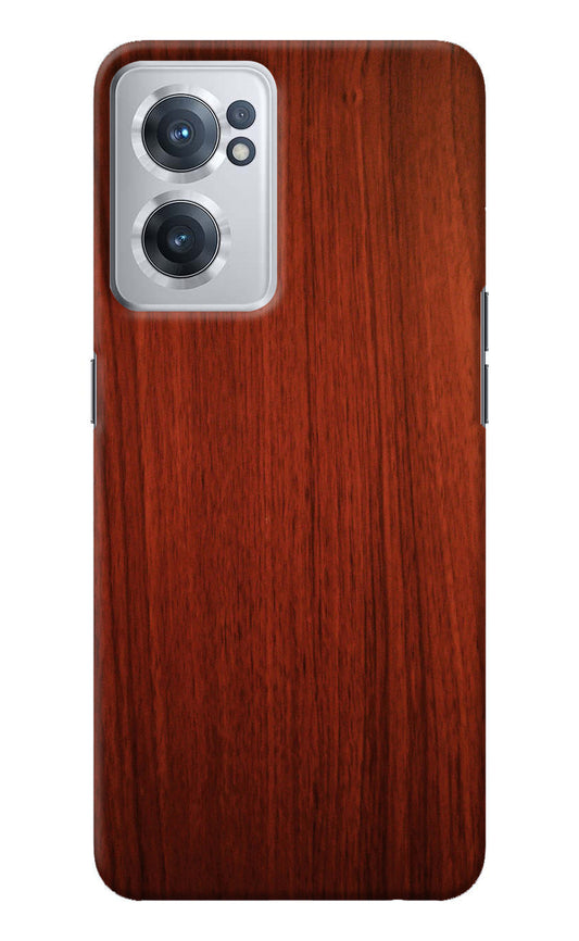 Wooden Plain Pattern OnePlus Nord CE 2 5G Back Cover